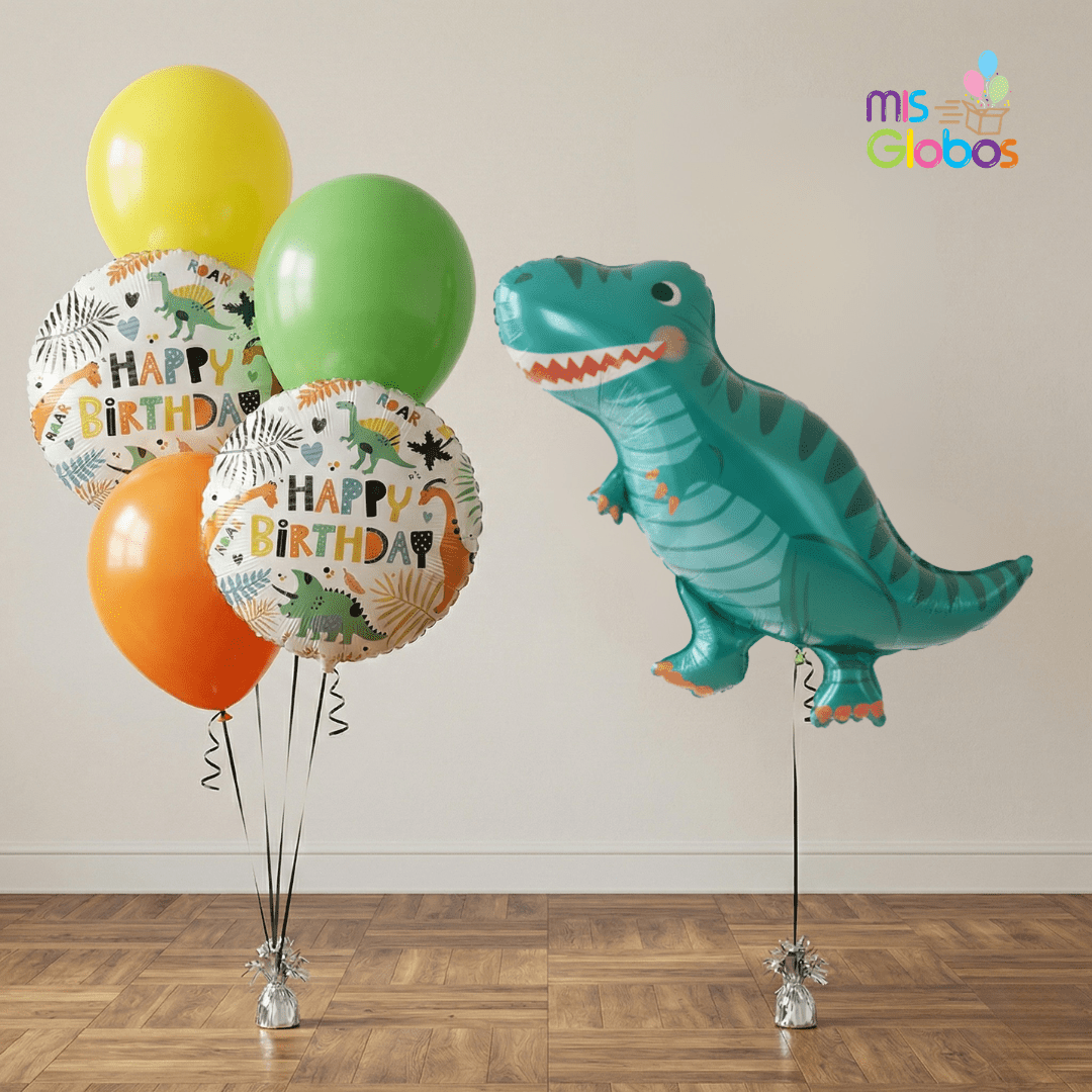 Pack Cumpleaños Animado Dinosaurio