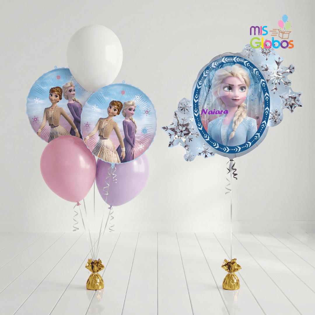 Pack Cumpleaños Animado Frozen - Mis Globos