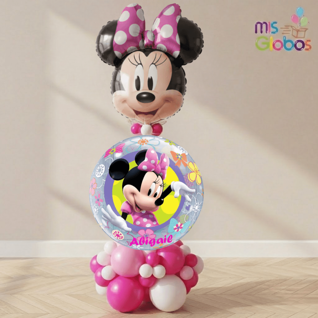 Ramo Arrebol Minnie Mouse - Mis Globos