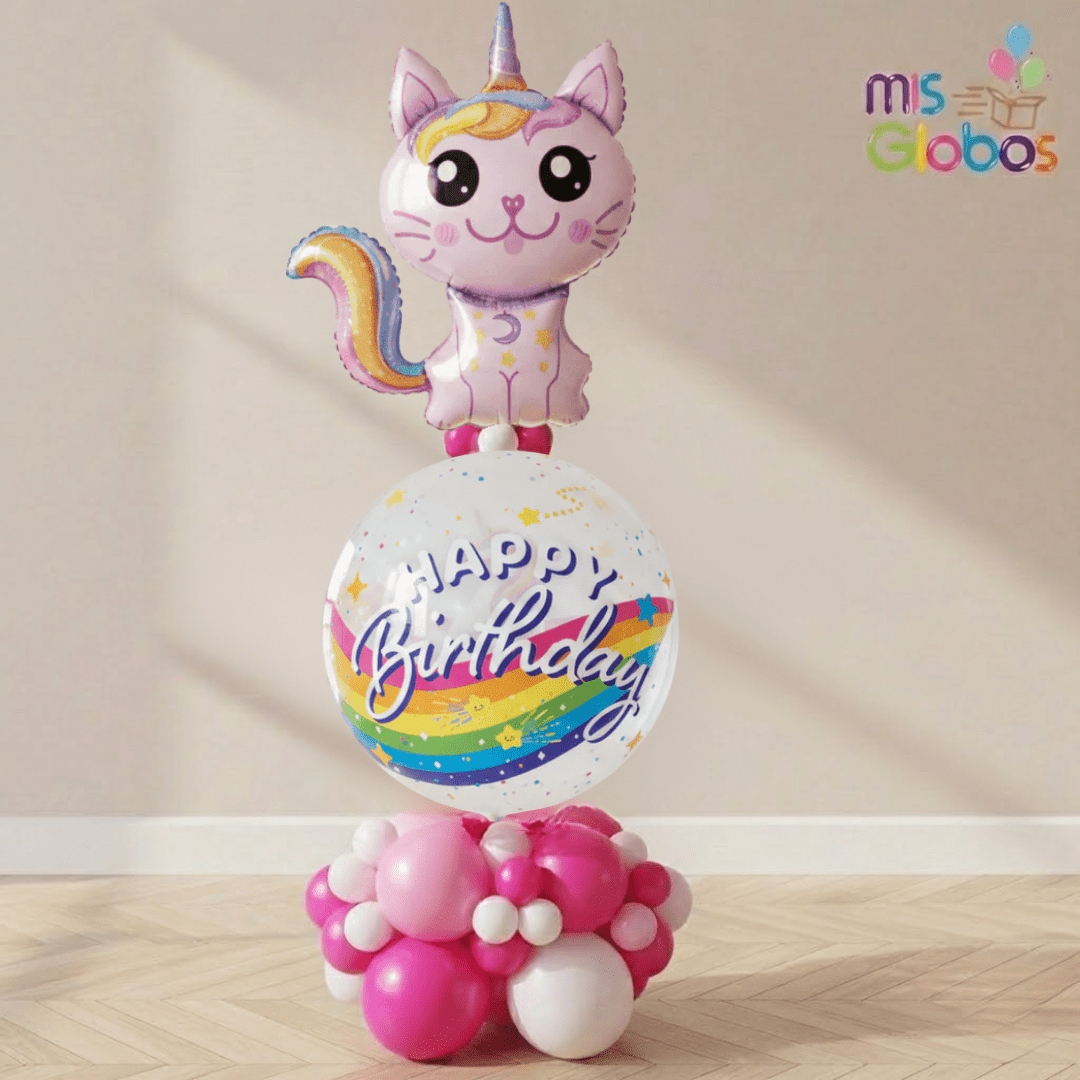 Ramo Arrebol Unicornio - Mis Globos