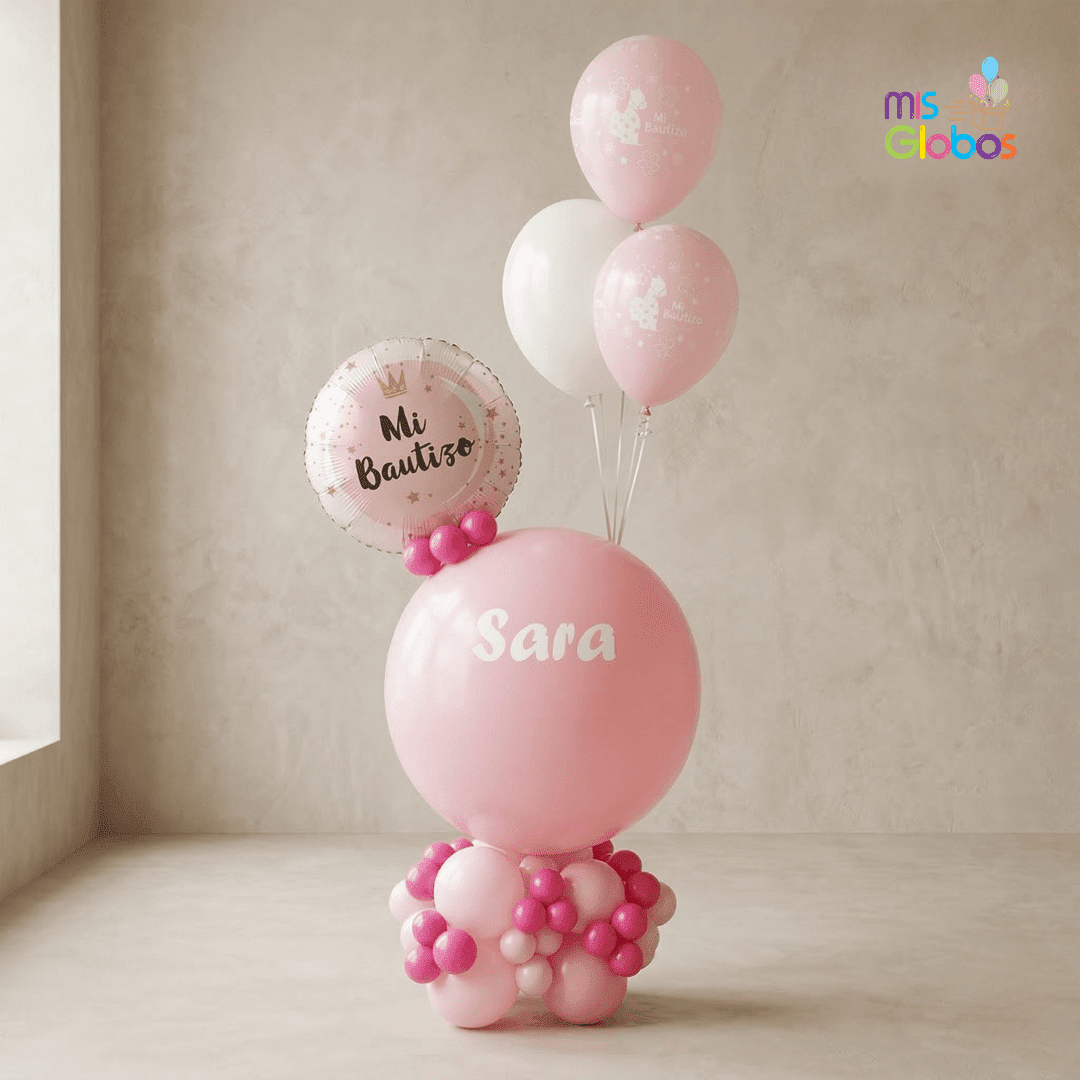 Ramo Ataraxia Bautizo rosa