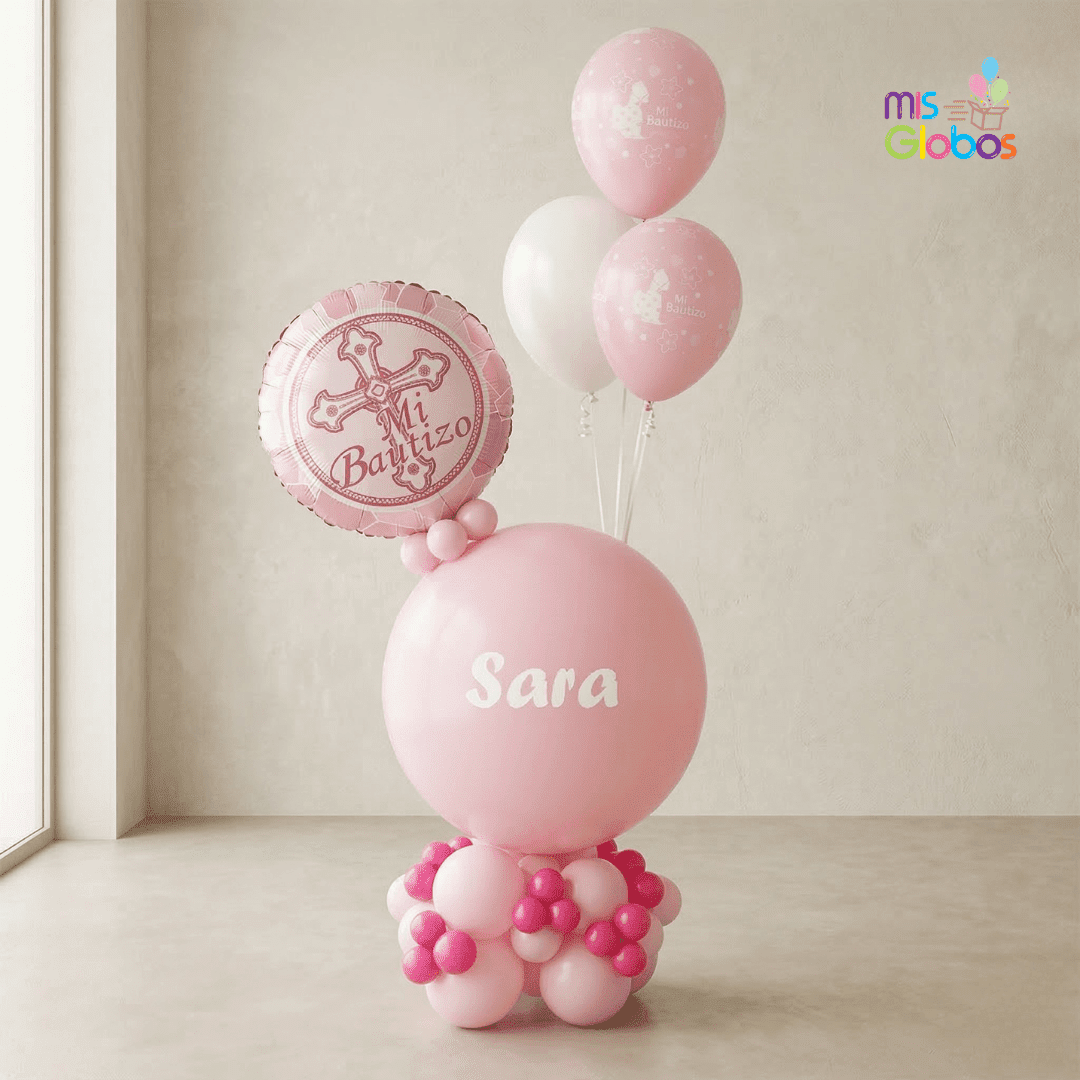 Ramo Ataraxia Bautizo rosa