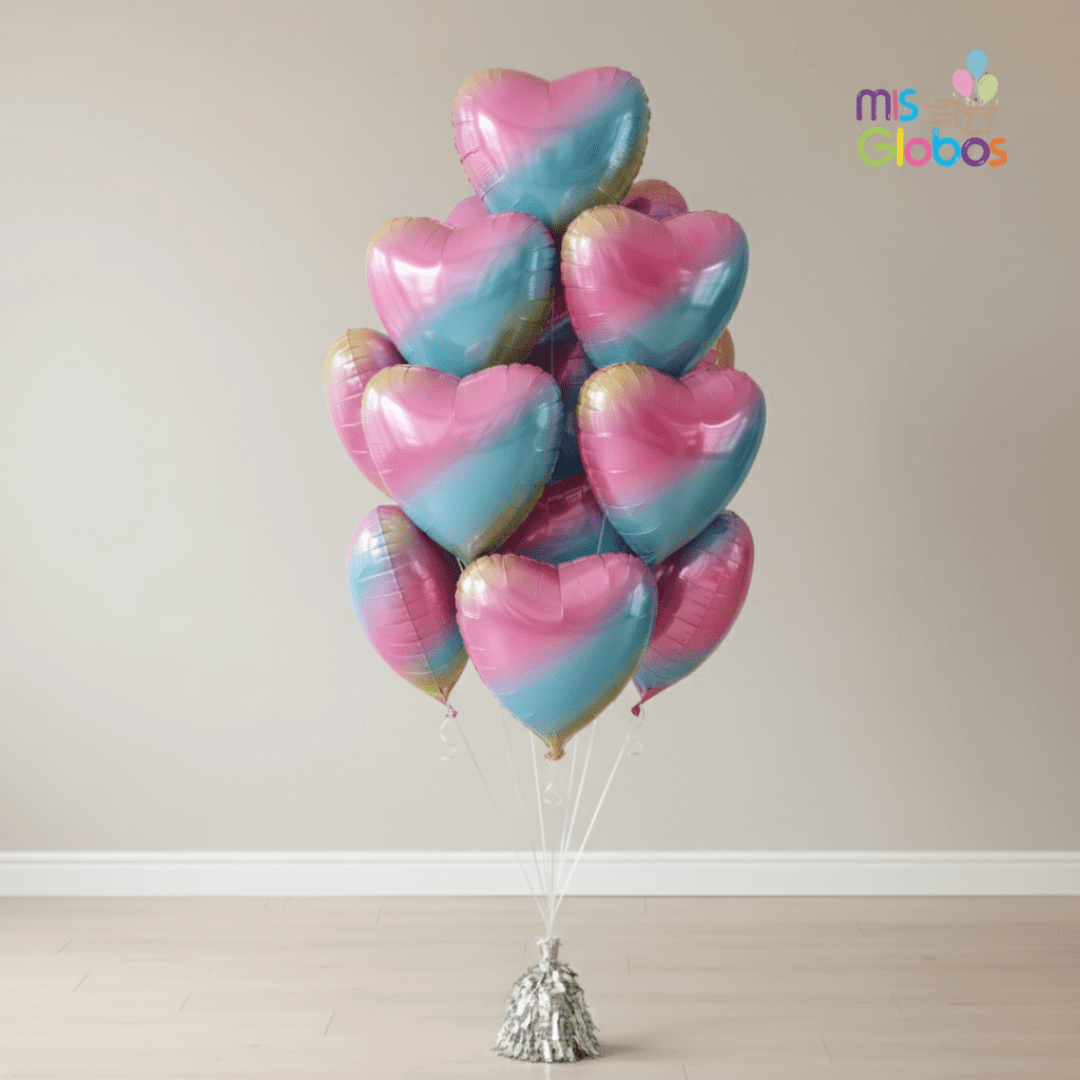 Ramo Corazones - Mis Globos