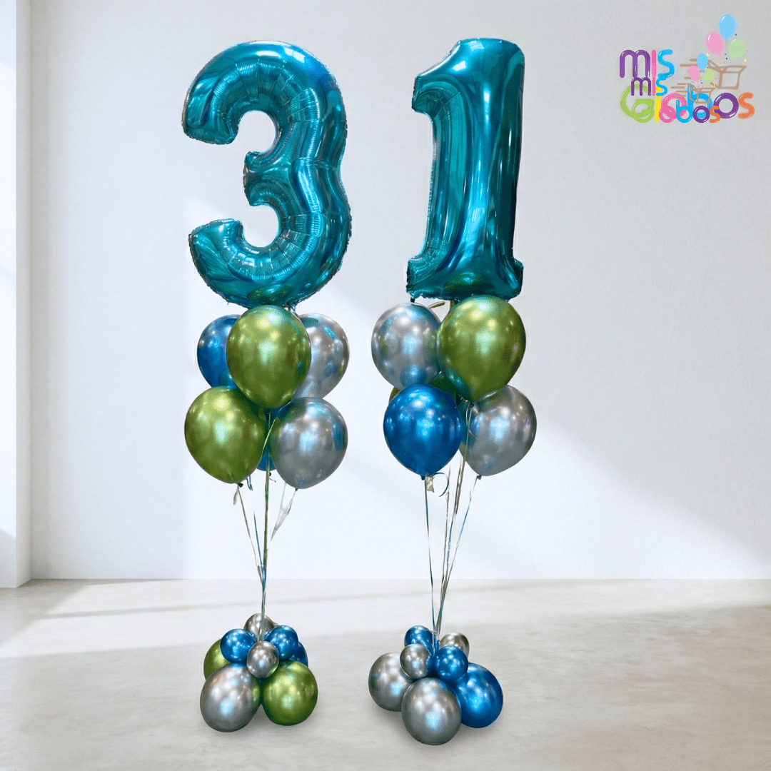 Ramo Cumpleaños Edad Luxury - Mis Globos