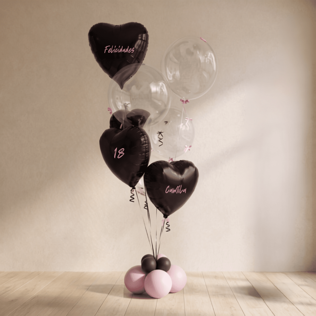 Ramo de Globos Coquette - Mis Globos