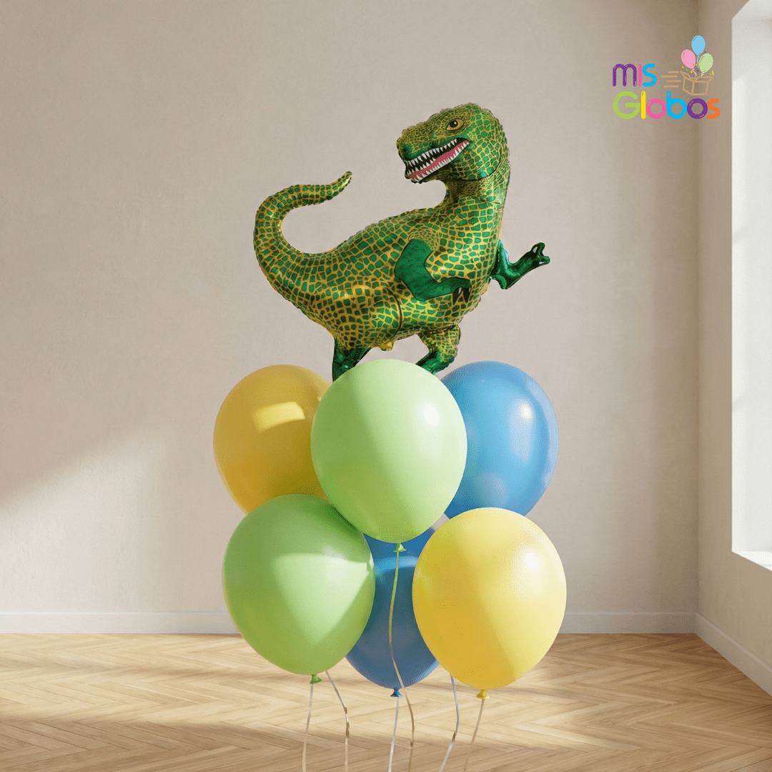 Ramo de globos Sigma Dinosaurio T - REX - Mis Globos