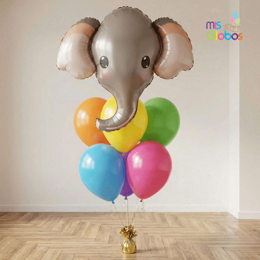 Ramo de globos Sigma Elefante - Mis Globos
