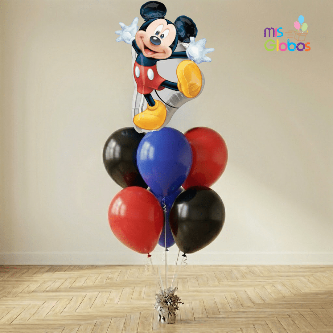 Ramo de globos Sigma Forma Mickey - Mis Globos