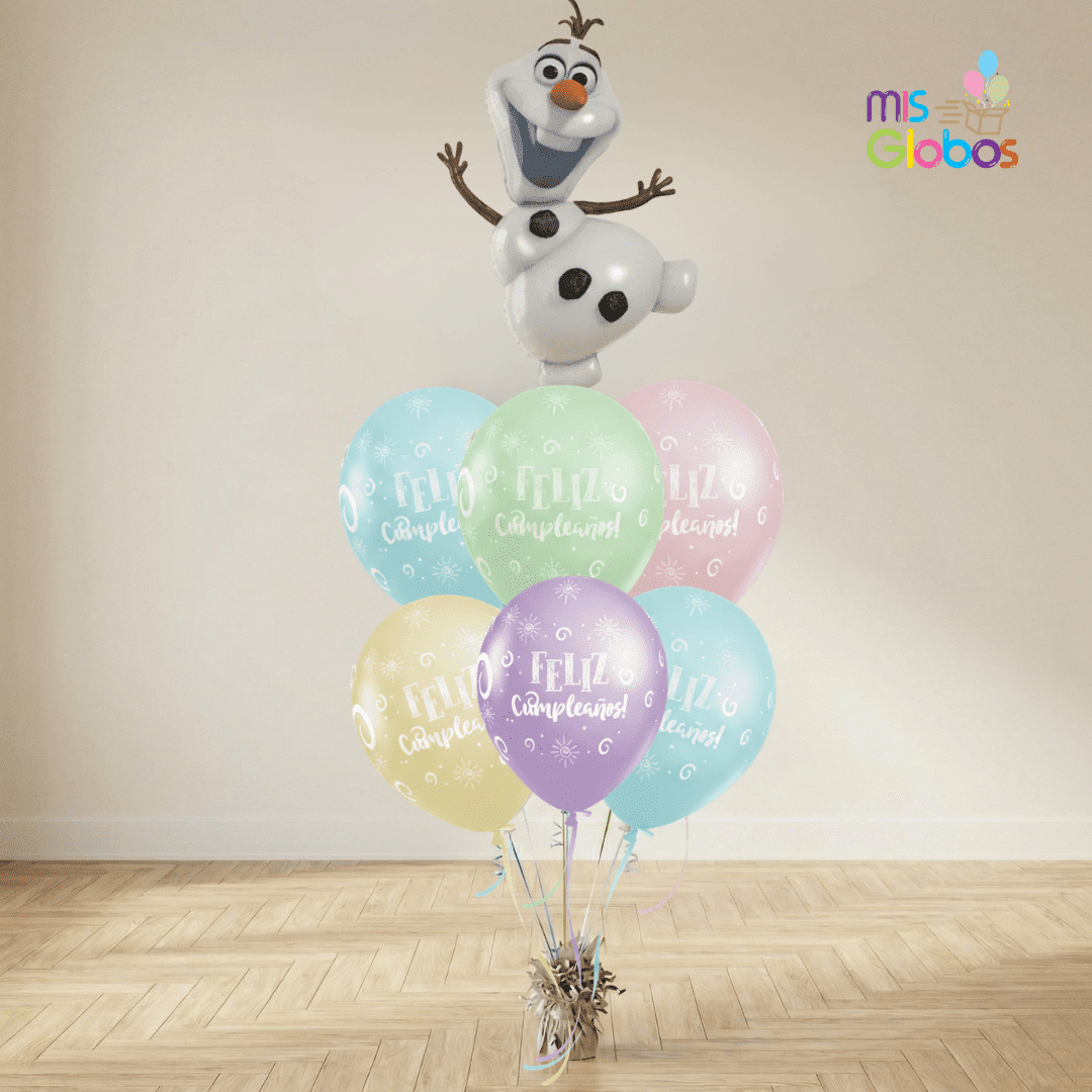 Ramo de globos Sigma Frozen Cumpleaños