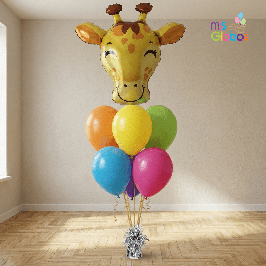 Ramo de globos Sigma Jirafa - Mis Globos