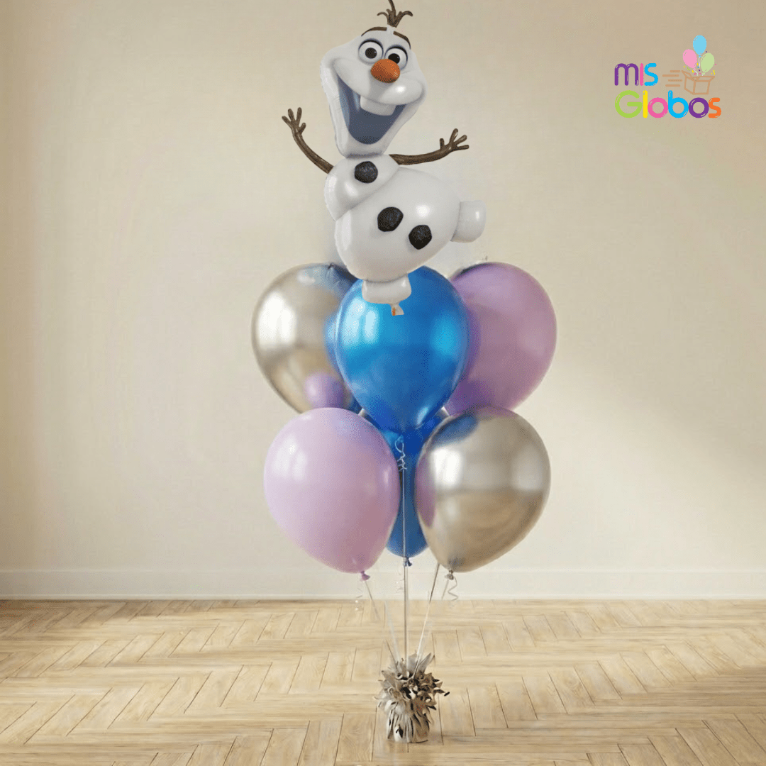 Ramo de globos Sigma Olaf - Mis Globos