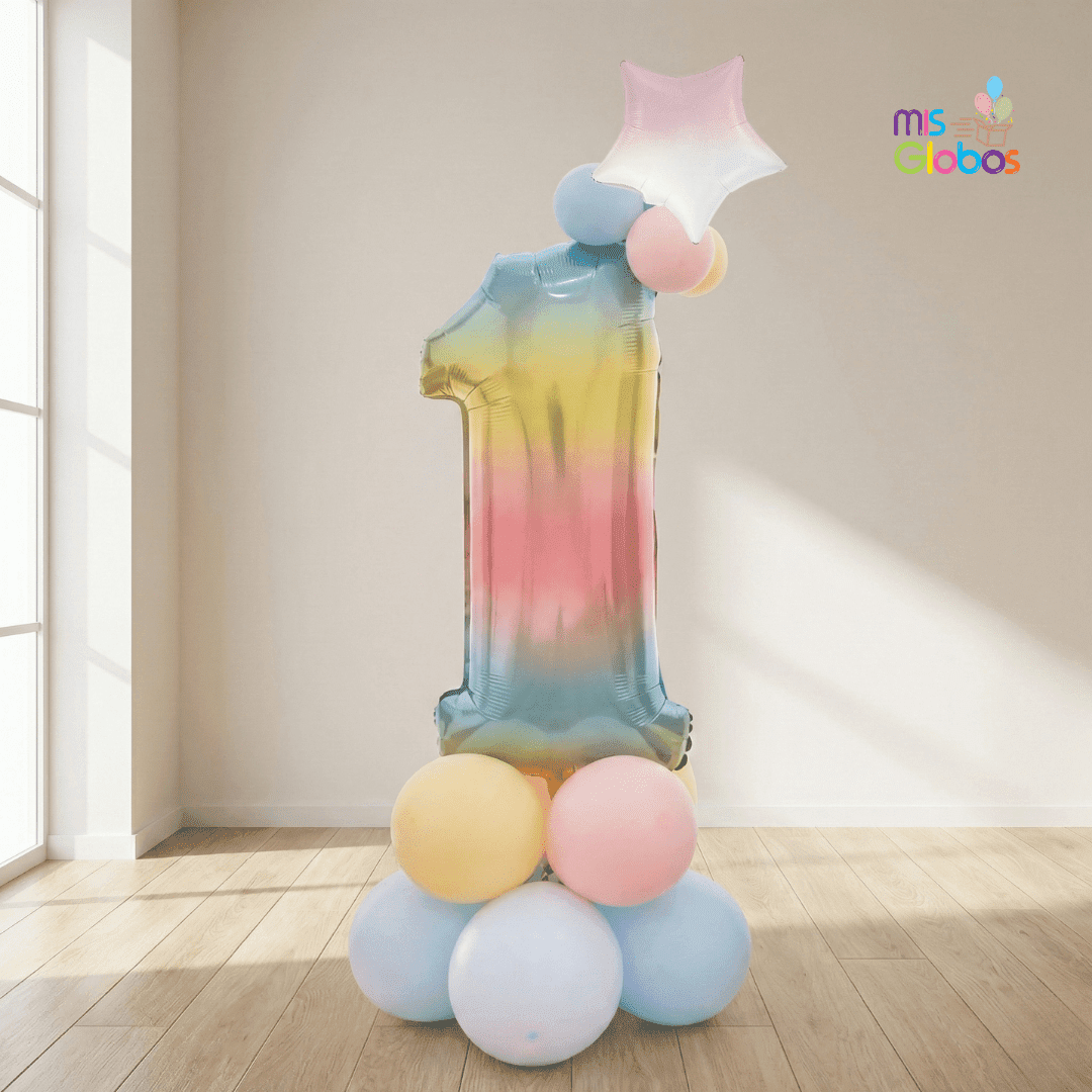 Ramo Simple Dulce Pastel - Mis Globos