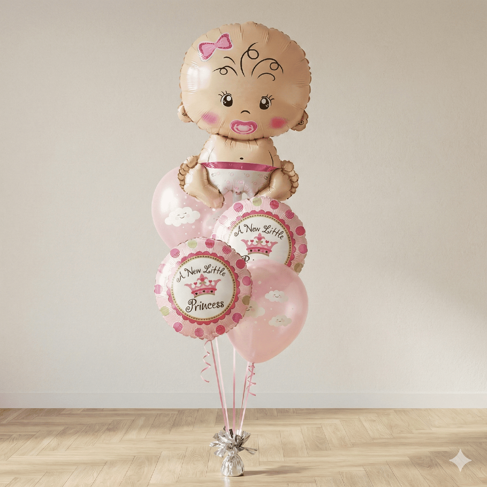 Ramo Una Nueva Princesa - Mis Globos