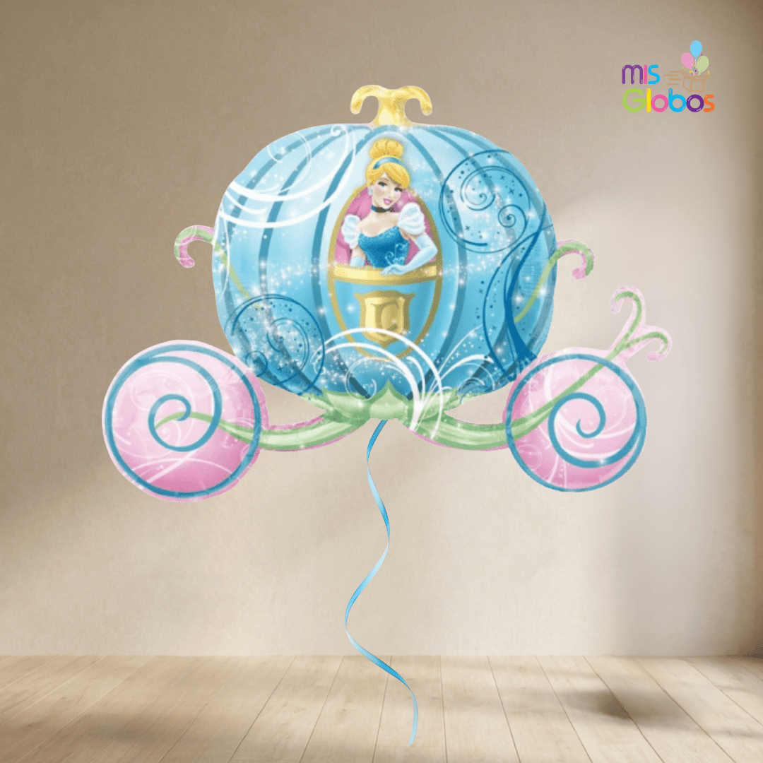 Globo Forma Carroza de Cenicienta