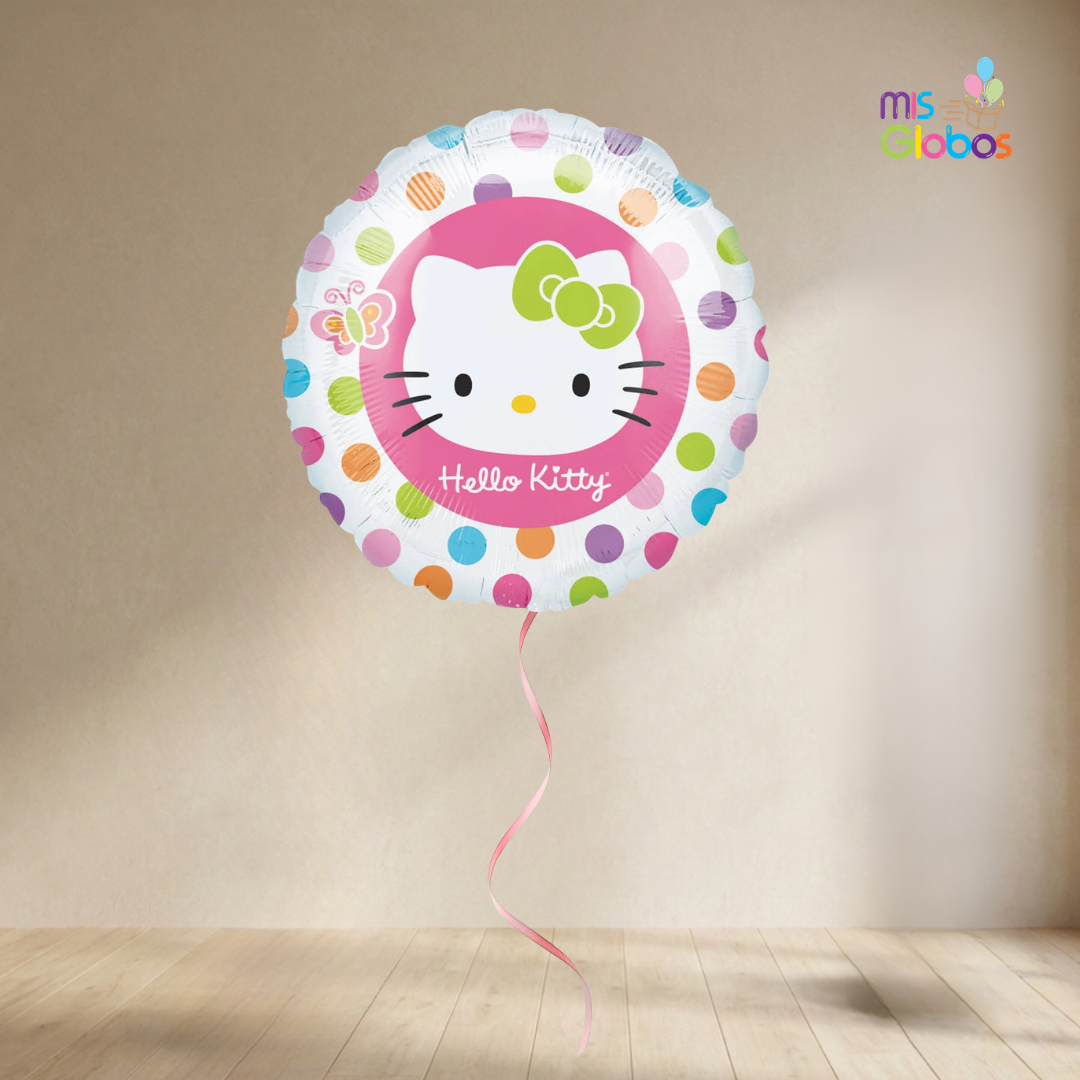 Globo Mylar Hello Kitty topos