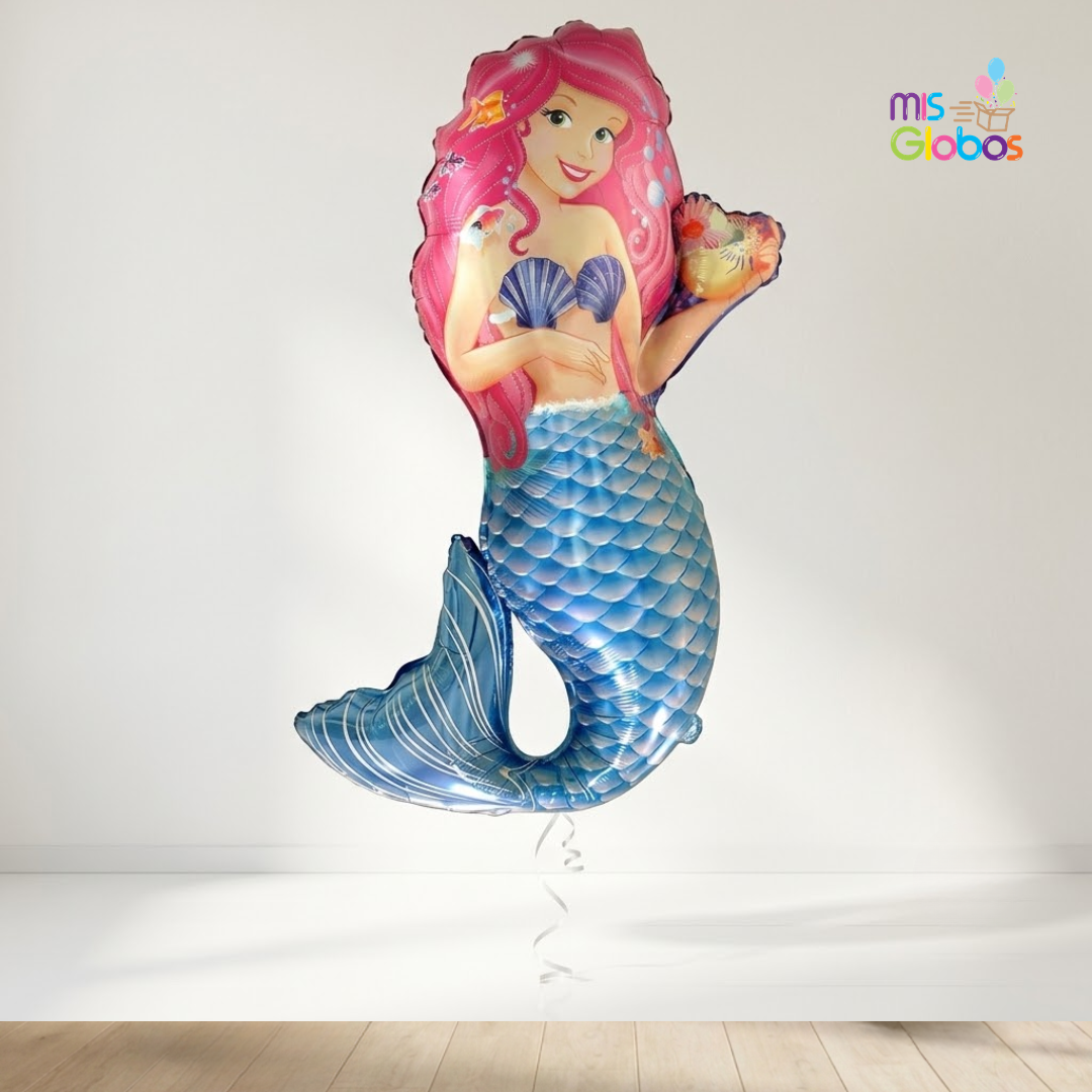 Globo forma Sirena