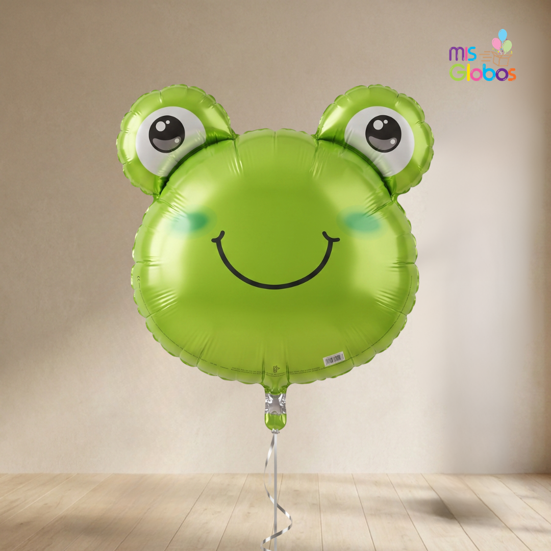 Globo Forma Cabeza Rana