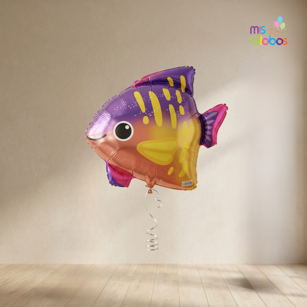 Globo Forma Pez Feliz