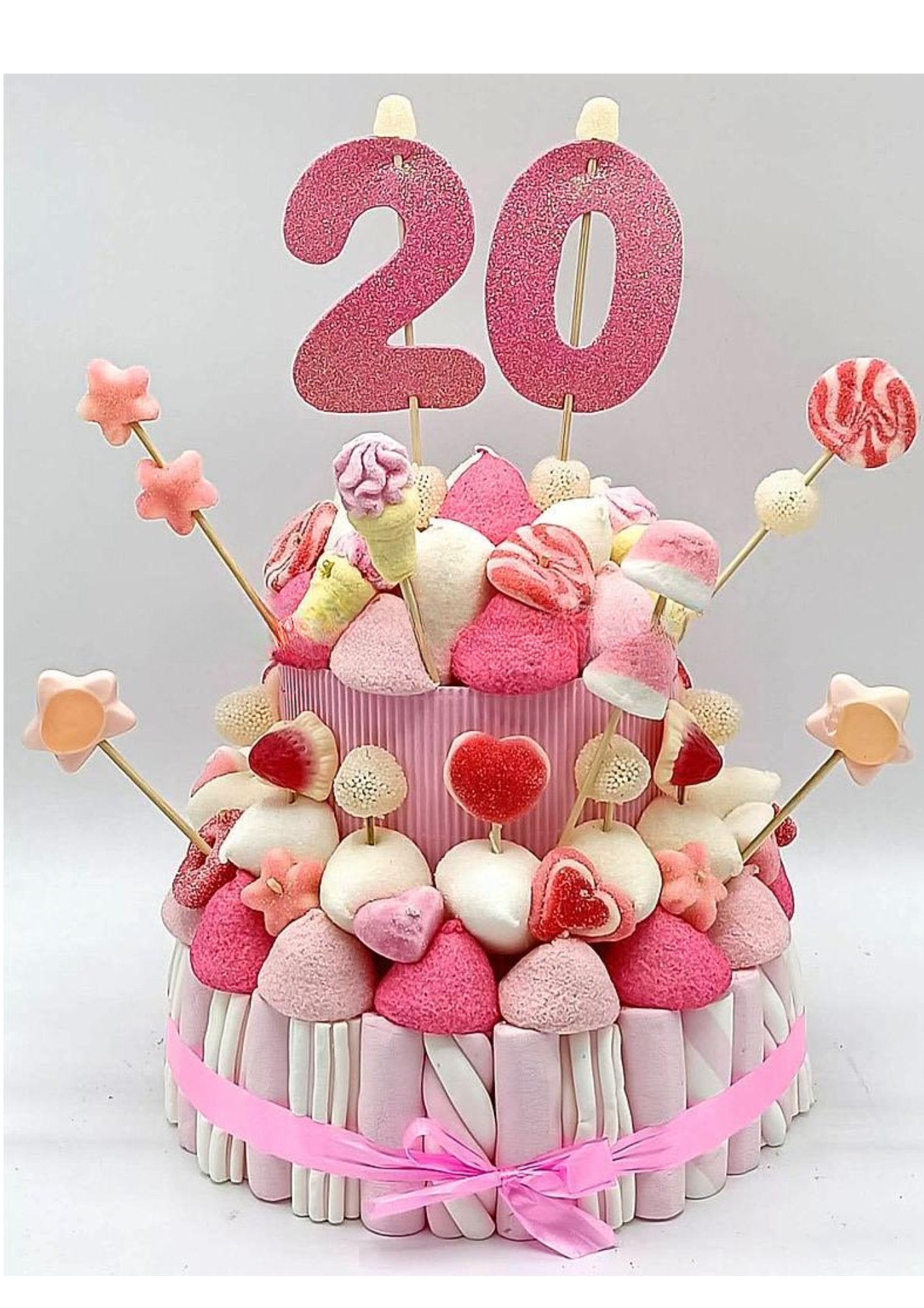 Tarta de chuches Edad doble