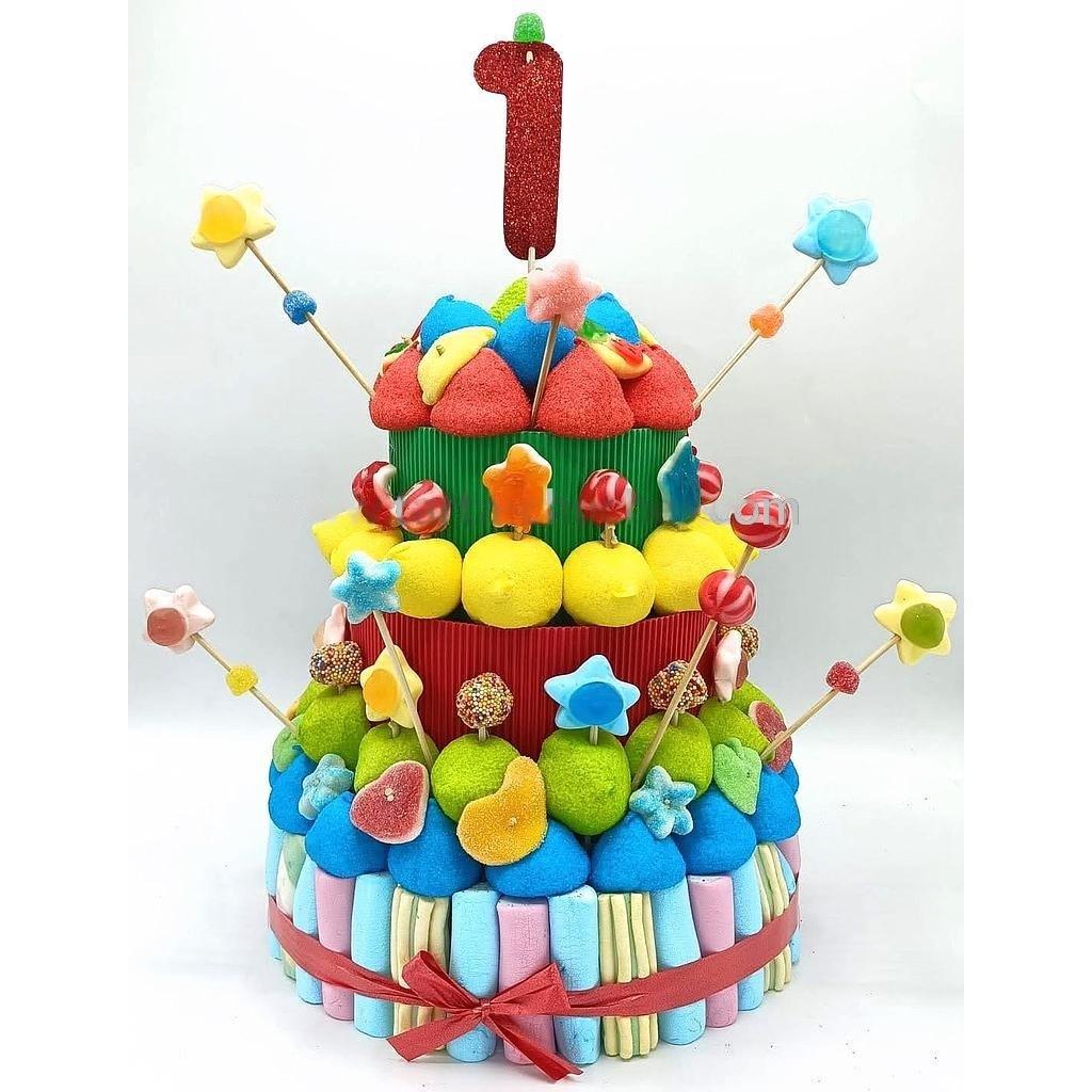 Tarta de chuches Edad única