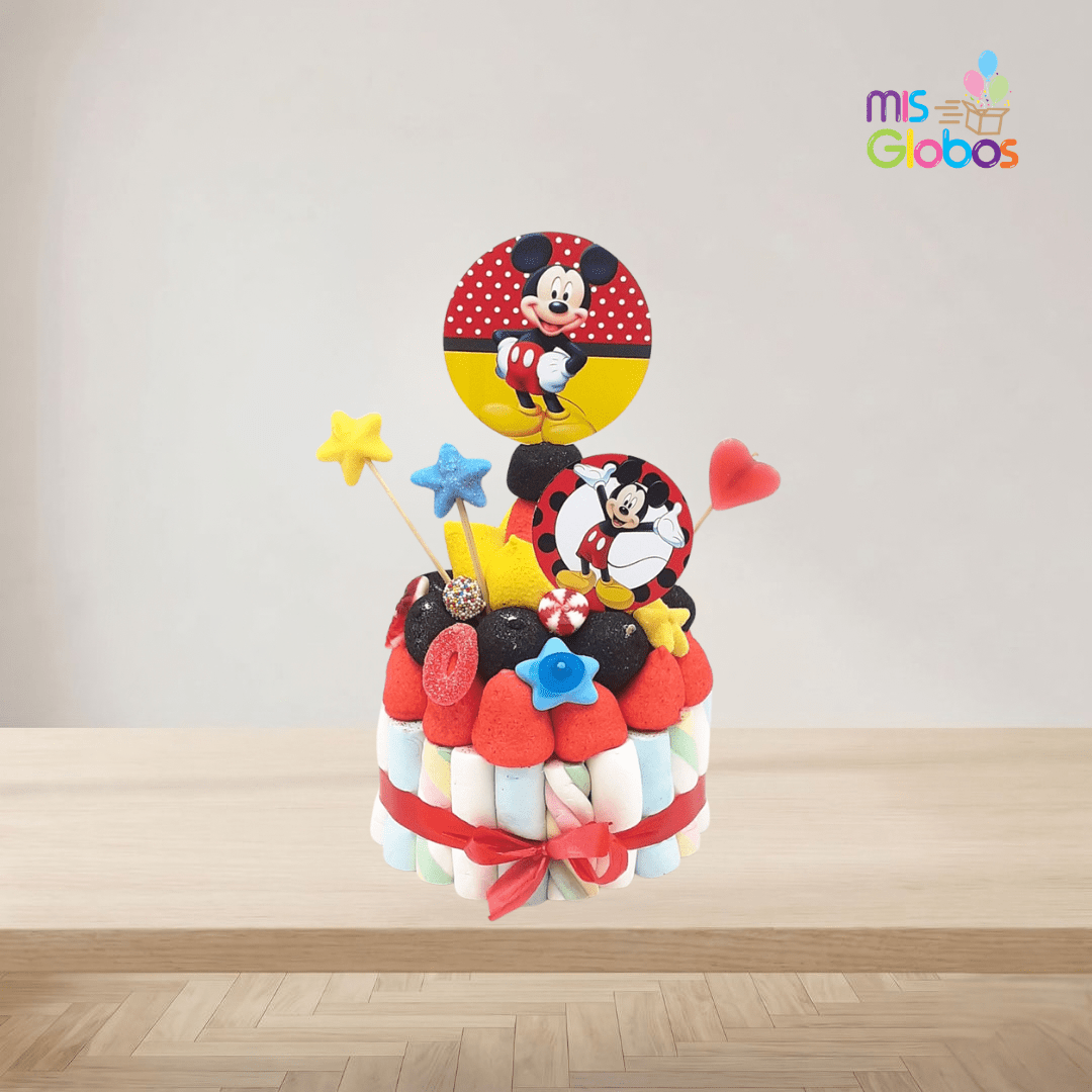 Tarta de chuches Mickey