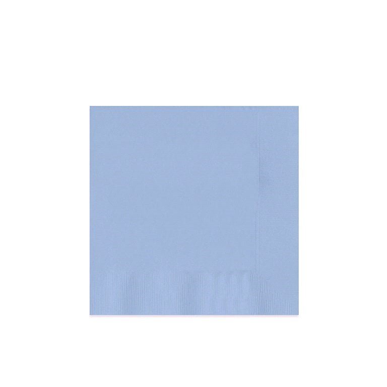 50 Servilletas azul claro 25x25 Cm