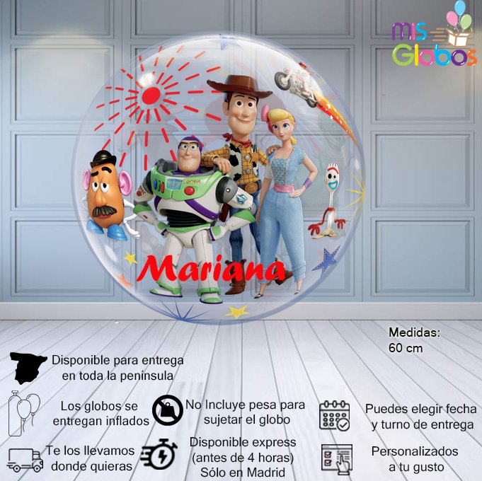 Burbuja Toy Story 60 cm.