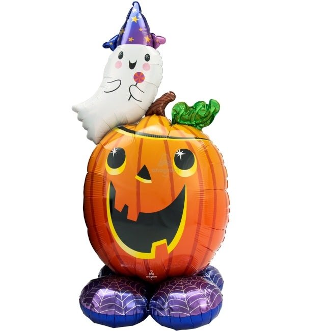 * GLOBO AIRLOONZ CALABAZA FANTASMA - Mis Globos