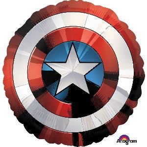 Globo forma Escudo Capitán América