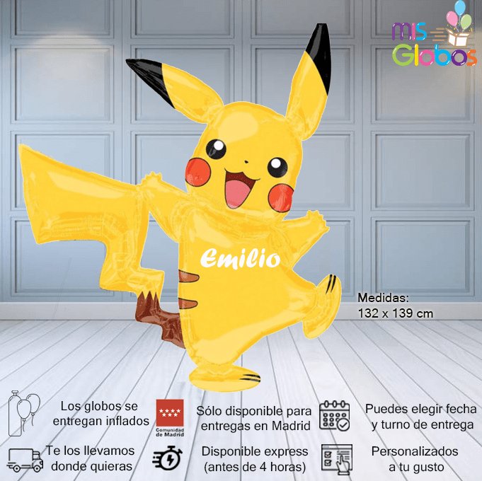 Globo Gigante Pikachu