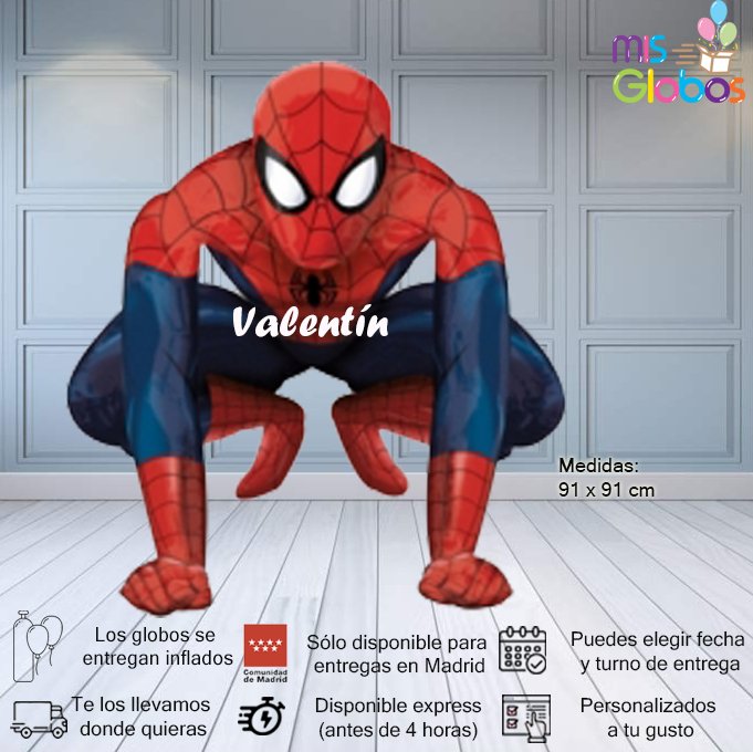 Globo Gigante Spiderman