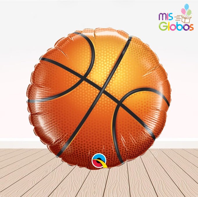 Globo Mylar Baloncesto de 45 cm.