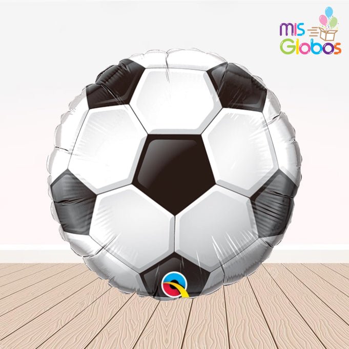 Globo Mylar Futbol de 45 cm.