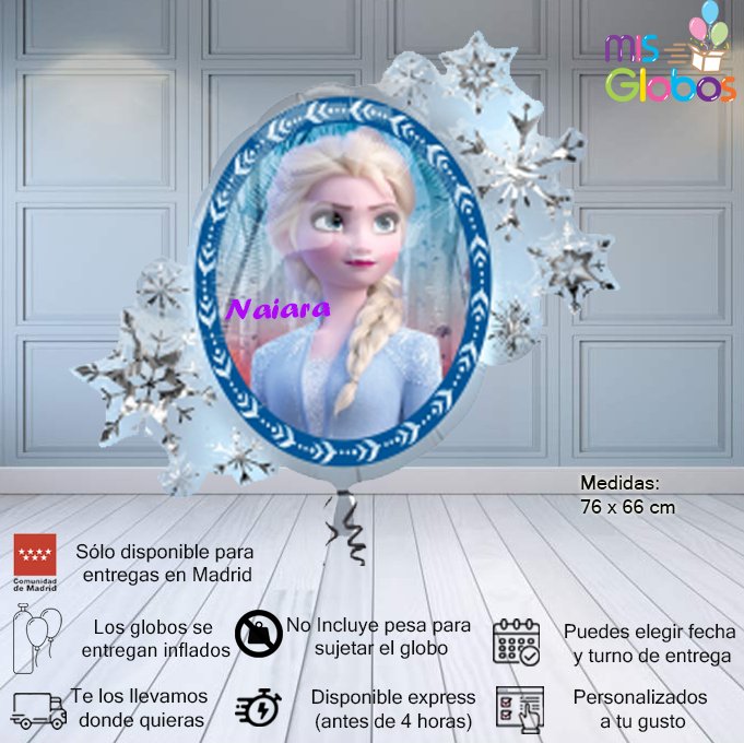 Globo Mylar superforma Frozen 2.