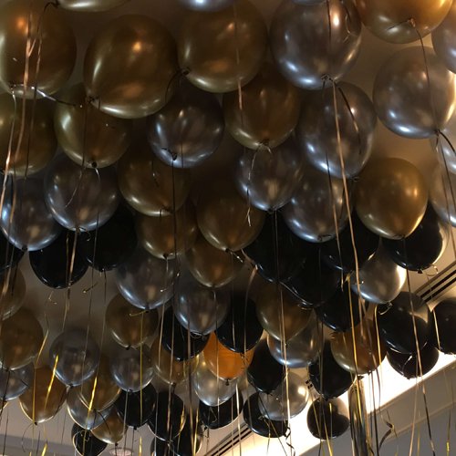 Ilusión techo de globos