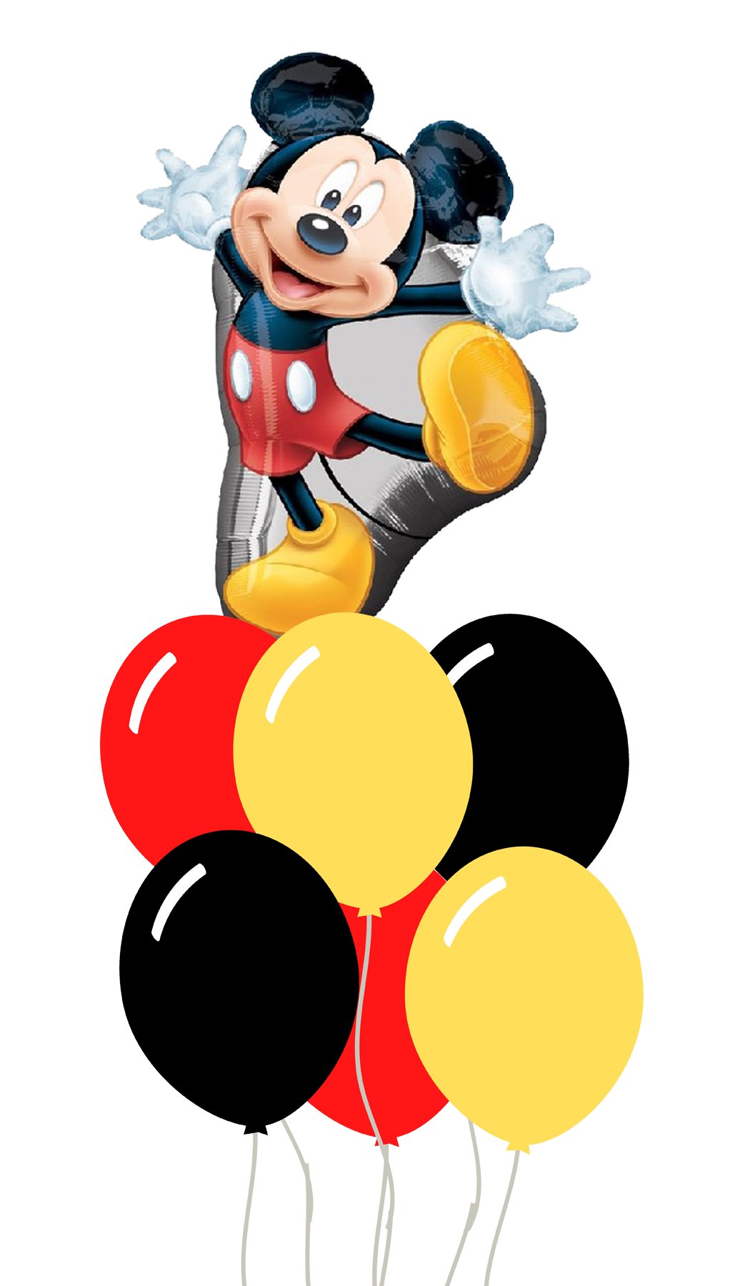 Ramo de Globos Forma Mickey